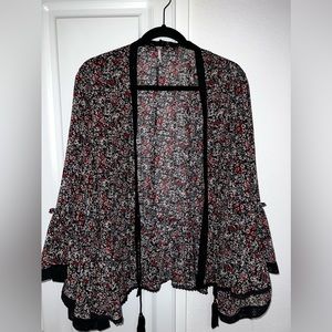 free people lola sheer kimono